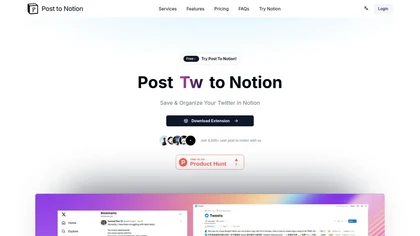 Post to notion